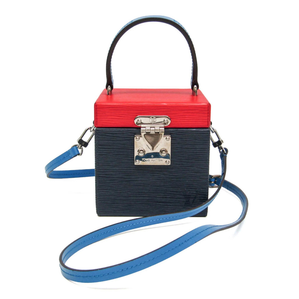 Louis Vuitton Epi Bleecker Box M52466 Women's Handbag,Shoulder Bag,Wash Bag B...